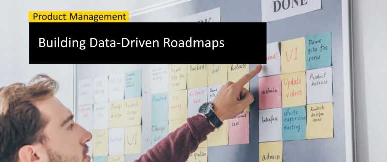 Building data driven roadmaps